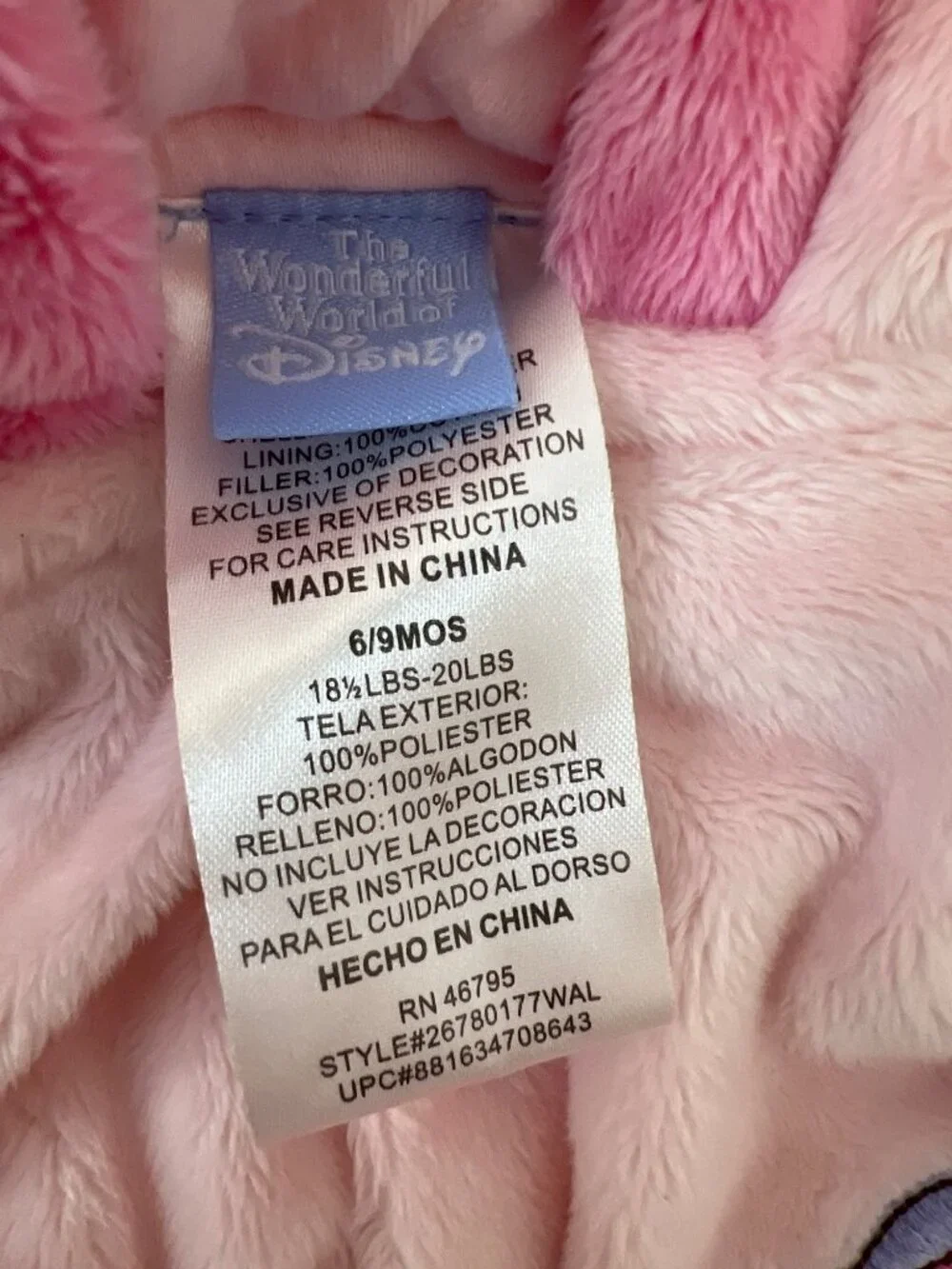 Disney months baby